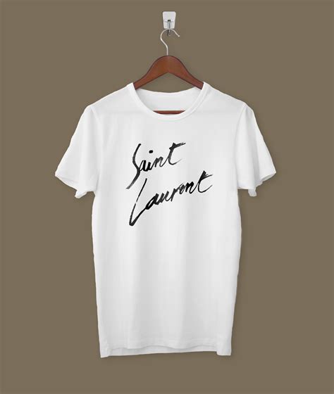 t shirt yves saint laurent damen|ysl formal shirts.